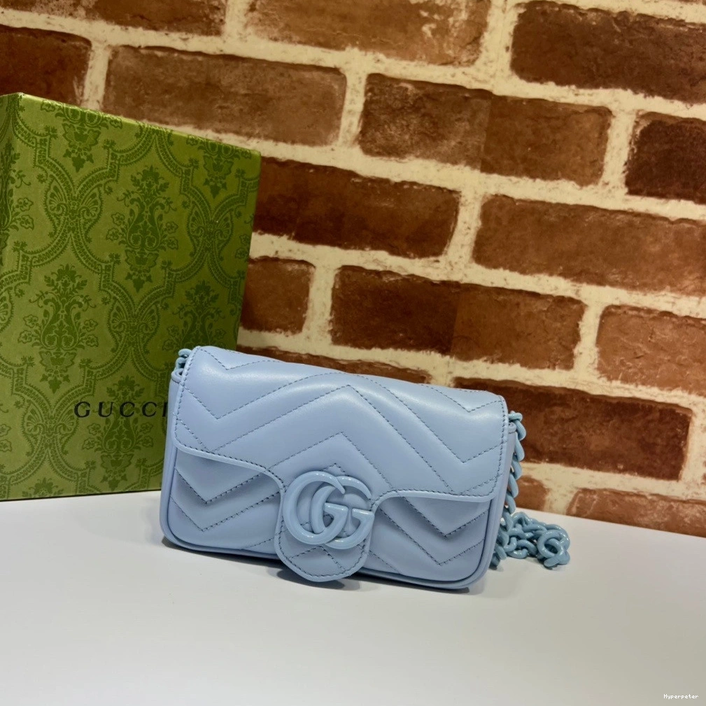 Hyperpeter Gucci GG belt bag-16.5*10*5cm Marmont 0714